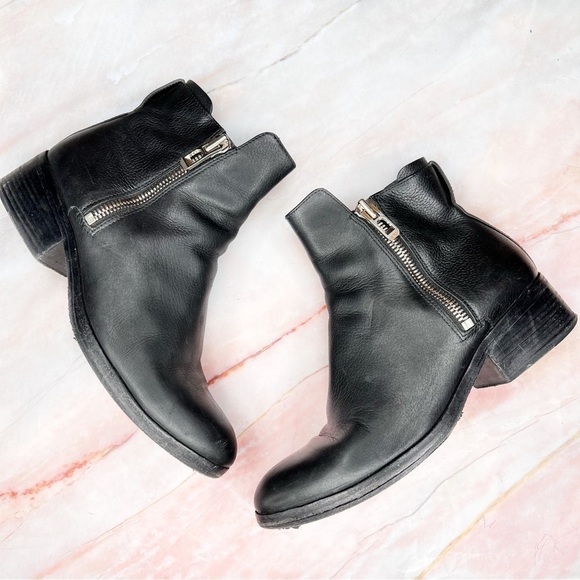 3.1 Phillip Lim Alexa Black Leather Ankle Boots Booties 38 - Picture 1 of 8